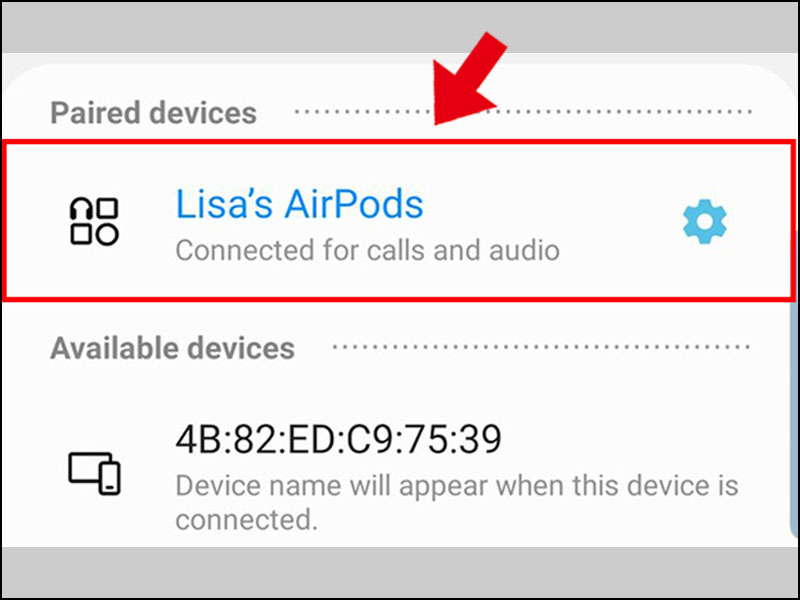 Cách kết nối AirPods với điện thoại hệ điều hành Android